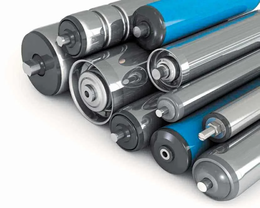 Application of conveyor rollers