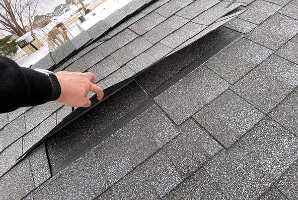 Attic roof repair training