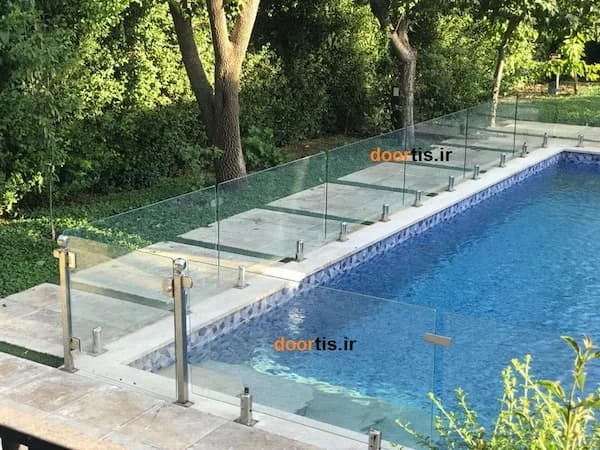 نرده شیشه ای اسپیگوت درتیس