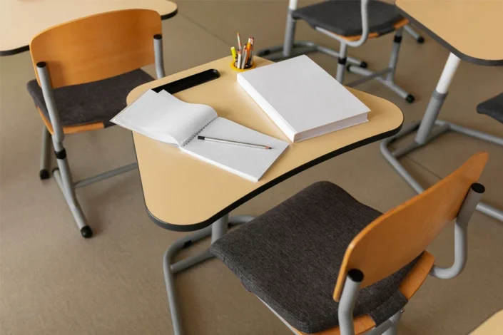 The feature of entrance exam seats