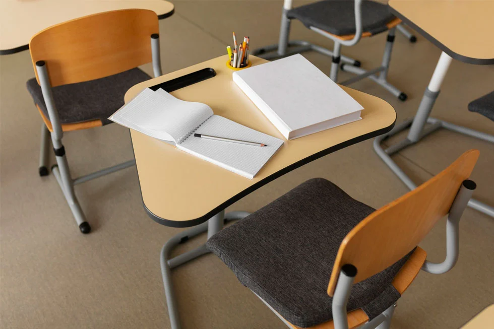 The feature of entrance exam seats