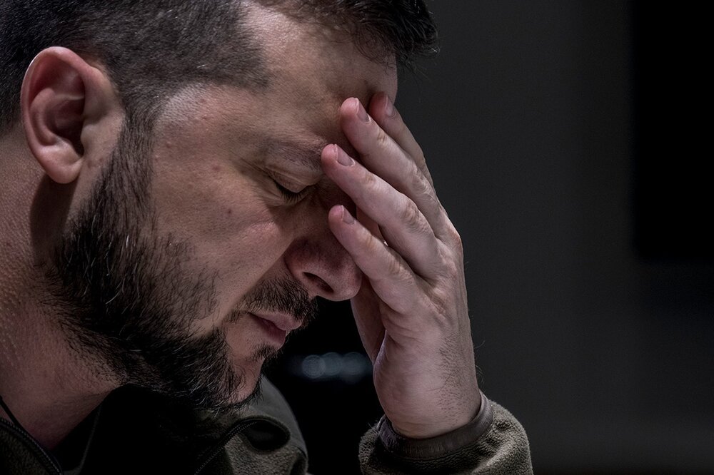 رئیس‌جمهور خسته و تصویر تاریک اوکراین
