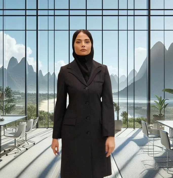 مانتو شلوار اداری ماهپار