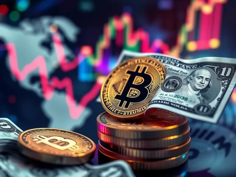قیمت بیت کوین به دلار آمریکا