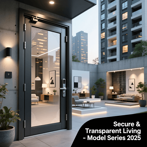 نوع قفل و سیستم‌های حفاظتی درب 